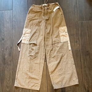 PacSun Men's Tan Cargo Pants